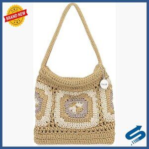Mini Hobo Bag Hand-Crocheted Recycled Polypropylene Yarn Shoulder Bag